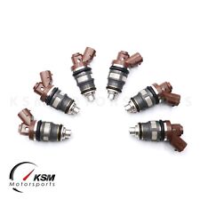 6x 1000cc fit Denso Side Feed Fuel Injectors for TOYOTA Supra 2JZ 1JZ GTE 1J 2J picture