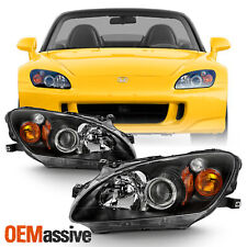 Fits 2000-2003 Honda S2000 Amber Projector HID Xenon Headlights Replacement Pair picture