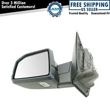 Mirror Power Folding Heated Memory Signal Blind Spot Puddle Chrome LH for Ford picture