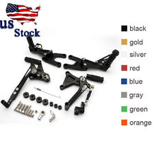 For Benelli TNT125 TNT135 2016-2022 CNC Black Rearsets Foot Pegs Pedal 2021 2020 picture