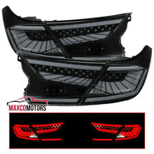 Black/Smoke Tail Lights Fits 2018-2022 Honda Accord Sedan LED Sequential Signal picture
