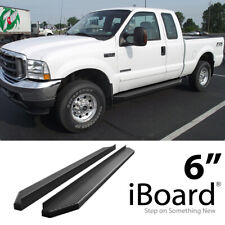 iBoard Black Running Boards Style Fit 99-16 Ford F250/F350 SuperDuty SuperCab picture