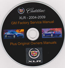 Cadillac XLR 2004-2009 ULTIMATE MANUAL COLLECTION,Service,Owners,Plus FBT Extras picture