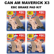 CAN AM MAVERICK X3 (All Models) EBC BRAKE PADS R SERIES - FRONT & REAR (4 SETS) picture