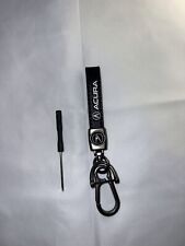 Acura Genuine Leather Car Keychain picture