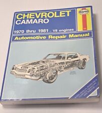 Haynes 24015 Automotive Repair Manual - Chevrolet CHEVY CAMARO 1970-1981 V8 picture