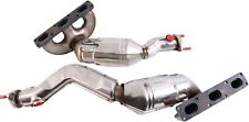 Pair Manifold Catalytic Converter Fit For BMW 328Xi 328I Base 2007-2008 52452452 picture