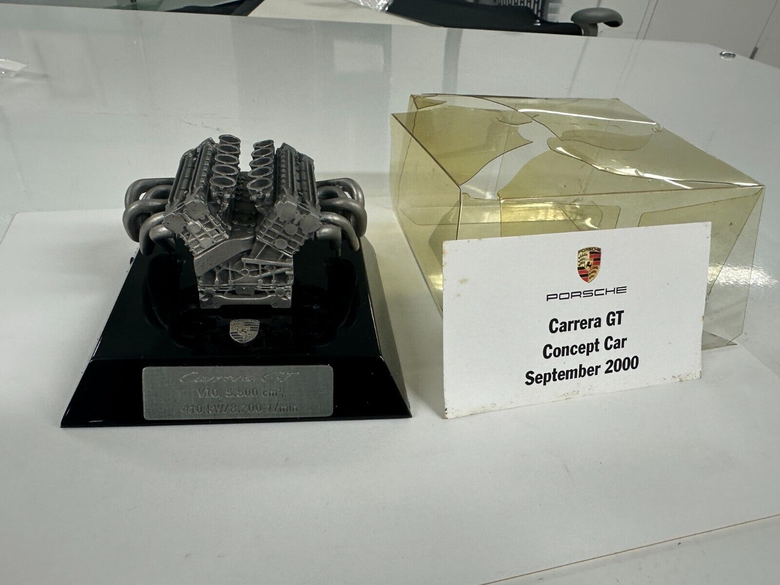 Porsche Carrera GT Engine Model Concept Car Gift  Original W