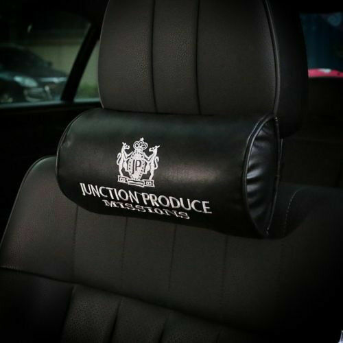2x JP JUNCTION PRODUCE VIP Style JDM Car Neck Pillow Headrest Cushion Rest