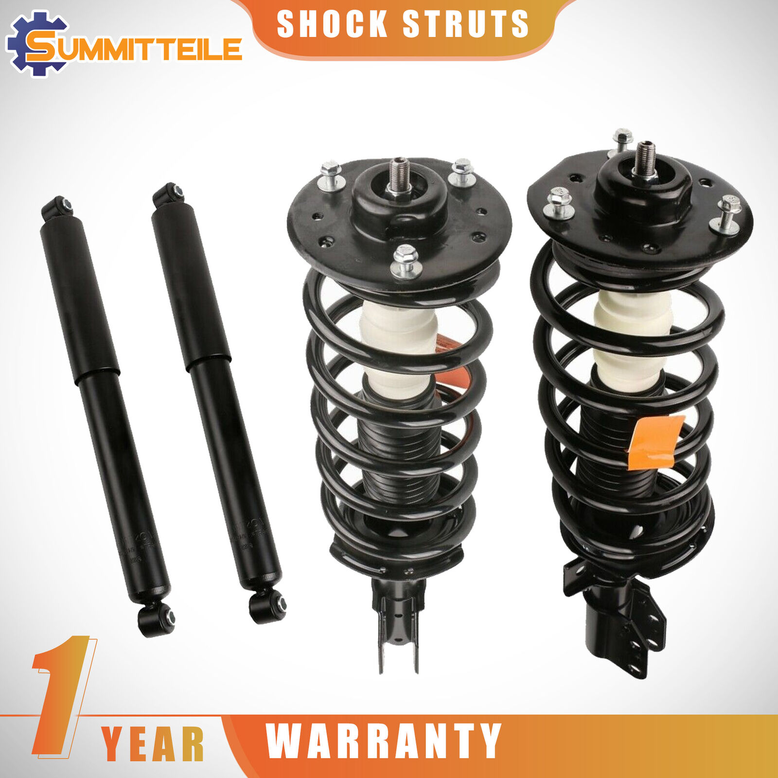 4X Left Right Front Strut & Rear Shock For 05-06 Chevy Equinox 06 PontiacTorrent