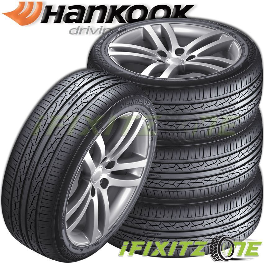 4 Hankook Ventus V2 Concept 2 H457 185/55R16 83H All Season 45,000 Mileage Tires