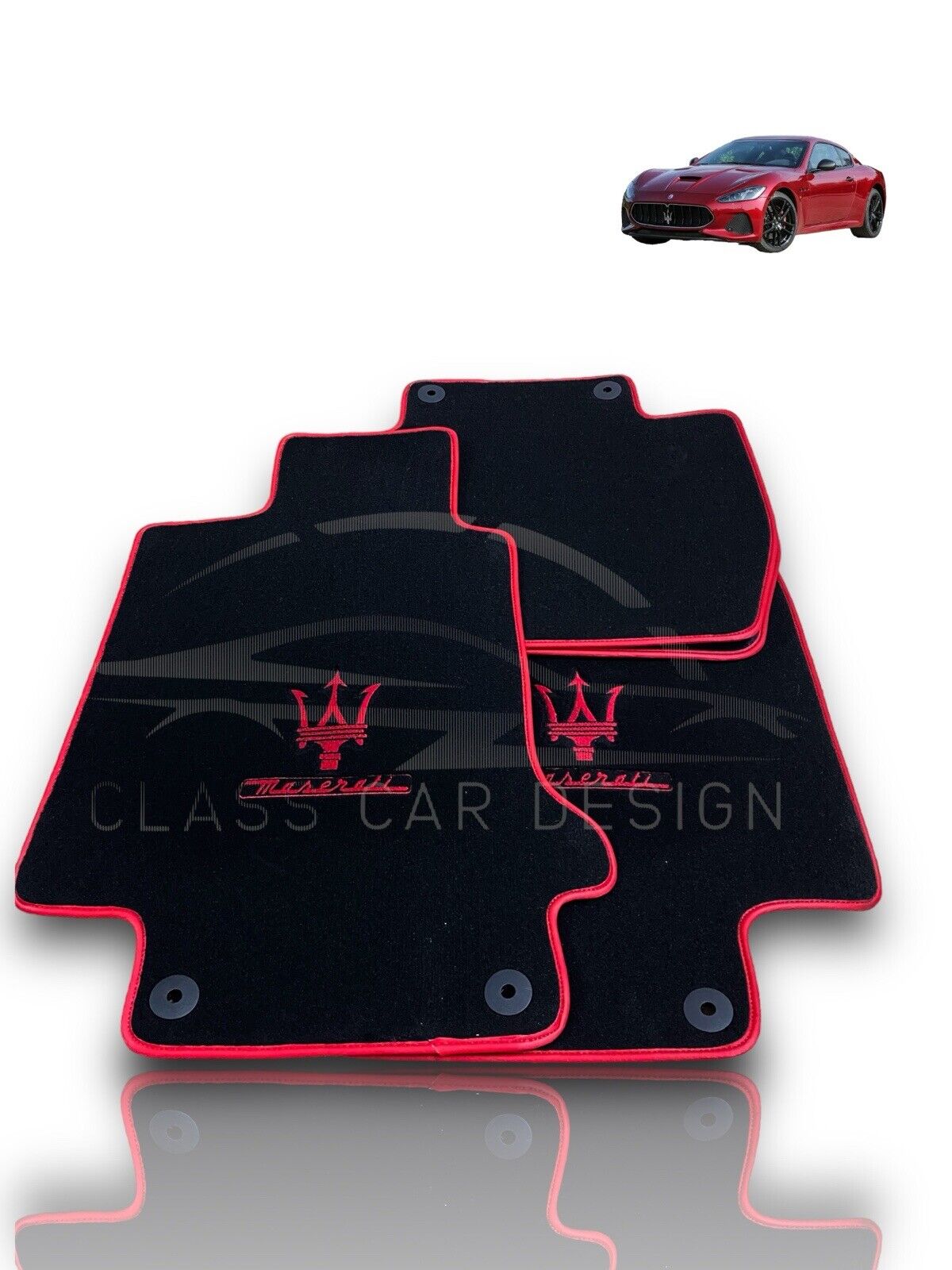 Floor Mats For Maserati Ghibli Levante Quattroporte Granturismo Grecale MC20
