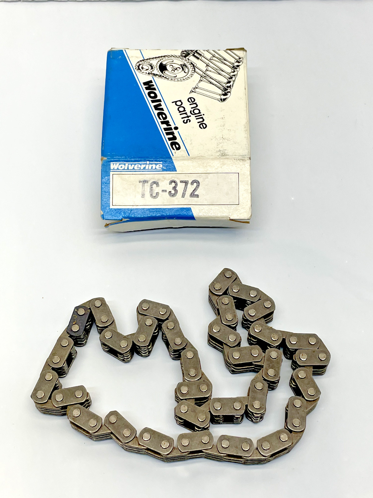 TC 372 Wolverine NOS Engine Timing Chain USA made xref. Cloyes # C372