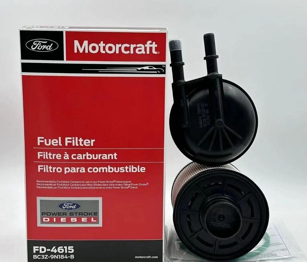 Genuine Diesel Fuel Filter Motorcraft Kit FD-4615 11-16 6.7L Diesel