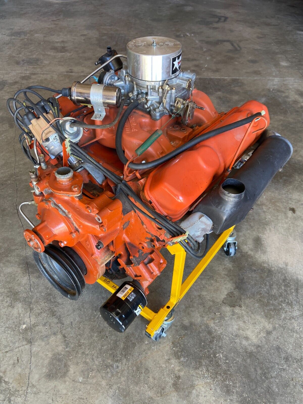 1971 Cuda 383 HP Engine Rebuilt with Low Miles
