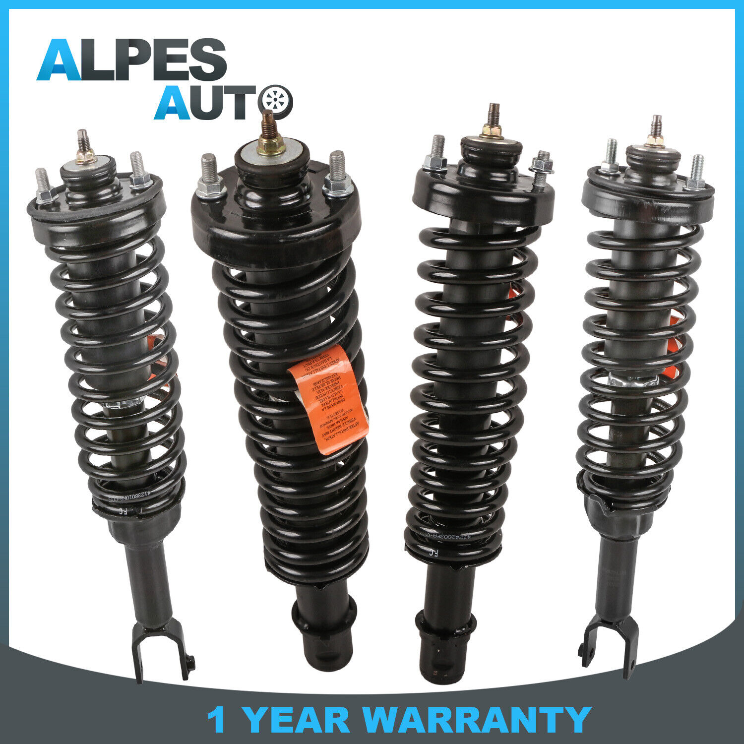 2x Front Shock +2x Rear Shock Absorbers For 96-00 Honda Civic 97-00 Acura EL
