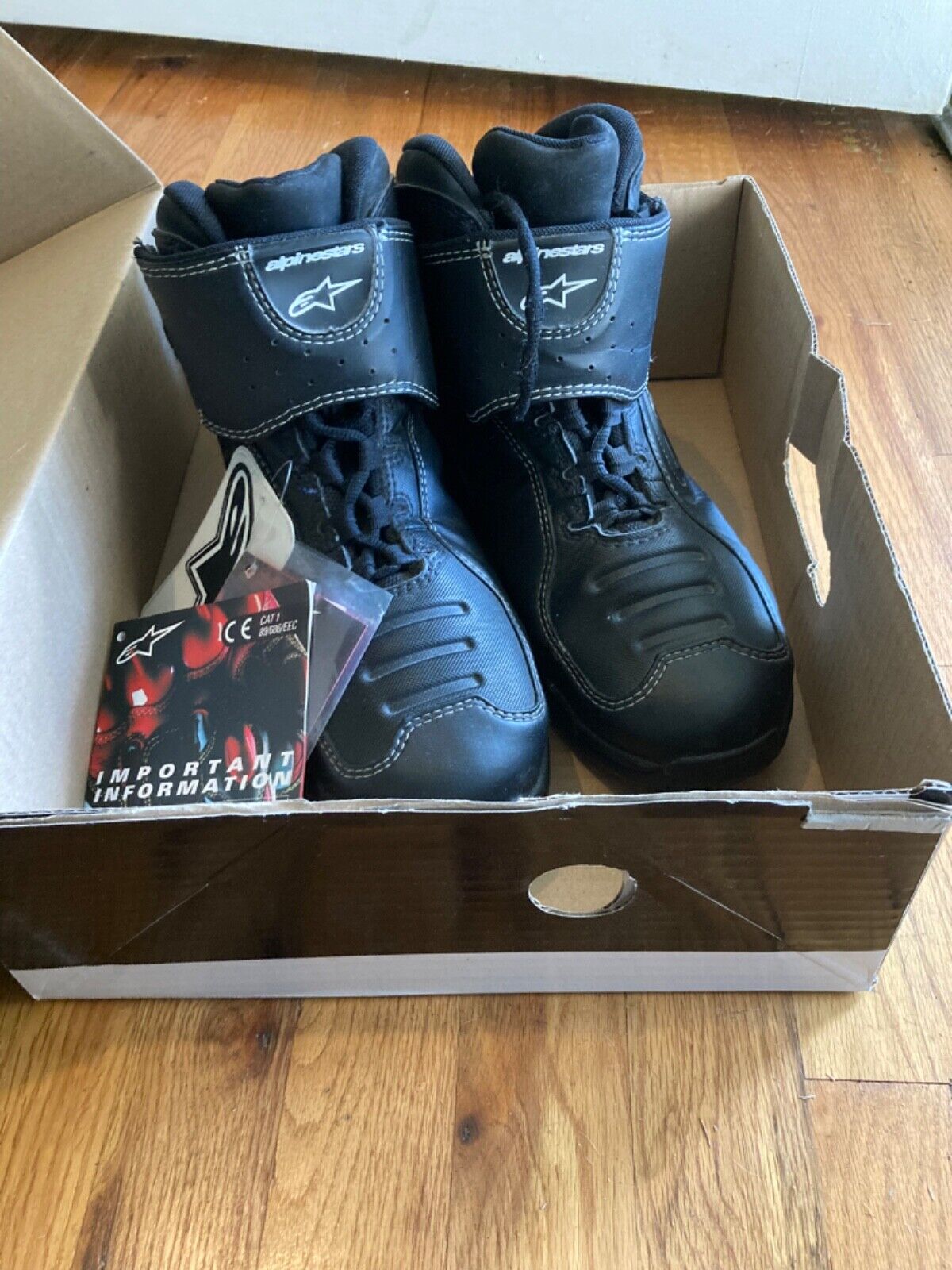 Alpinestars One-O-One Motorcycle Boots Size 10