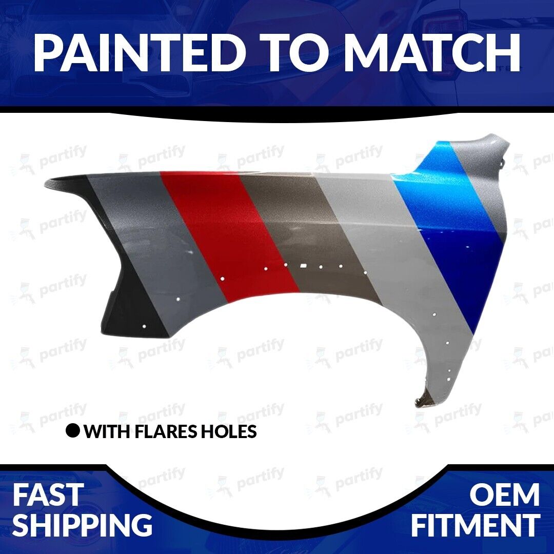 NEW Painted 2019-2023 Dodge Ram 2500/3500 Driver Side Fender W/ Flare Holes