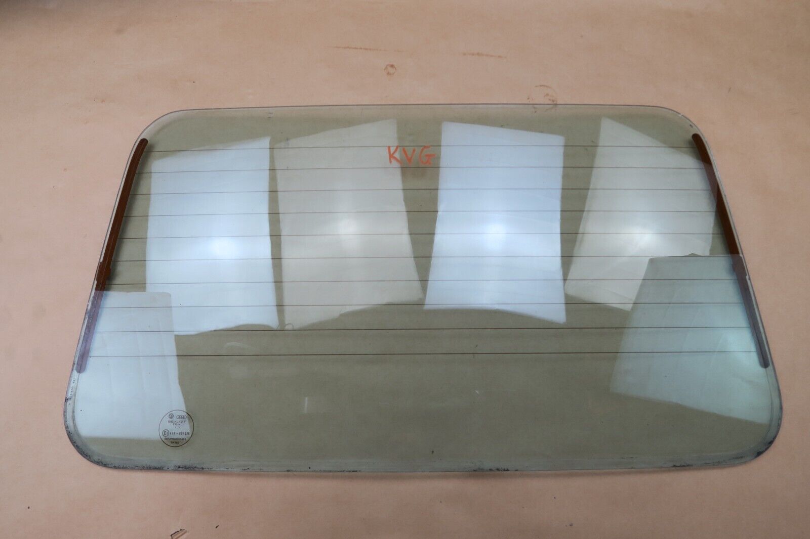 🥇88-93 VW GOLF RABBIT MK1 CABRIOLET REAR WINDOW HEATED GLASS OEM
