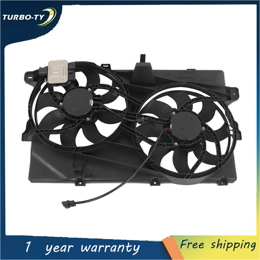 Dual Radiator Cooling Fan Assembly For 2007-2015 Ford Edge Lincoln MKX FO3115177