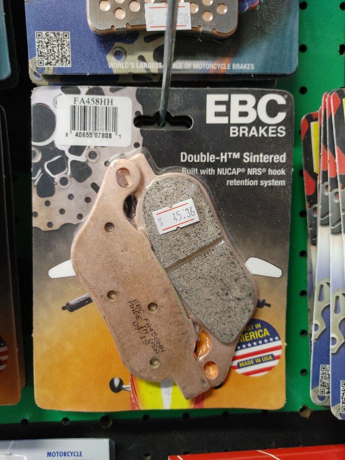 EBC Double H Sintered Brake Pads FA458HH