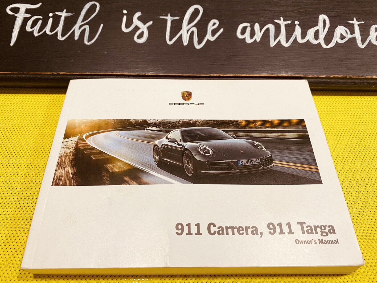⭕️ 2017 PORSCHE 911 CARRERA 911 S 4 4S TARGA OWNERS MANUAL ONLY COUPE CABRIOLET