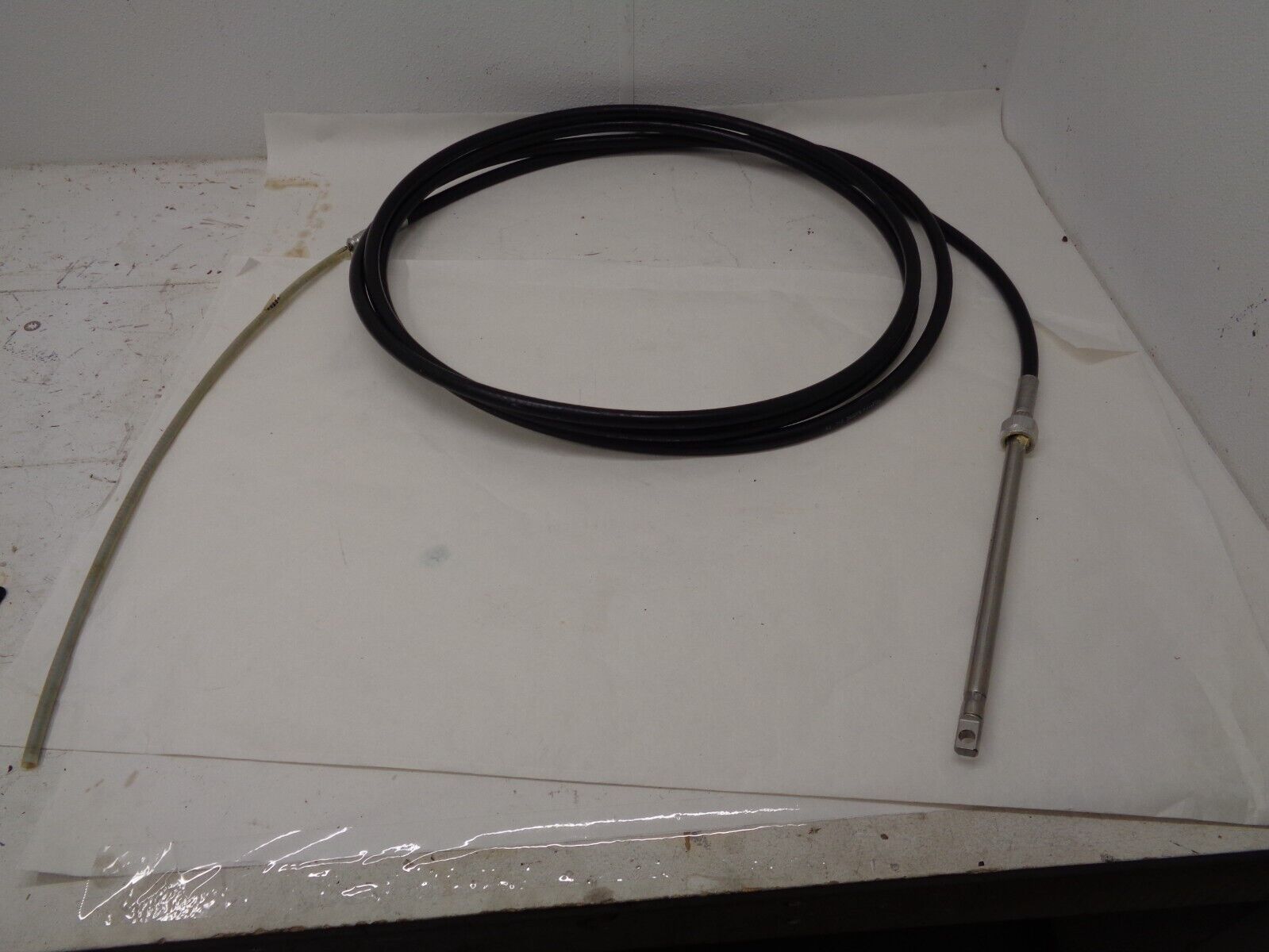NEW TELEFLEX QUICK CONNECT ROTARY BOAT STEERING CABLE 22FT SSC6222 OUTBOARD