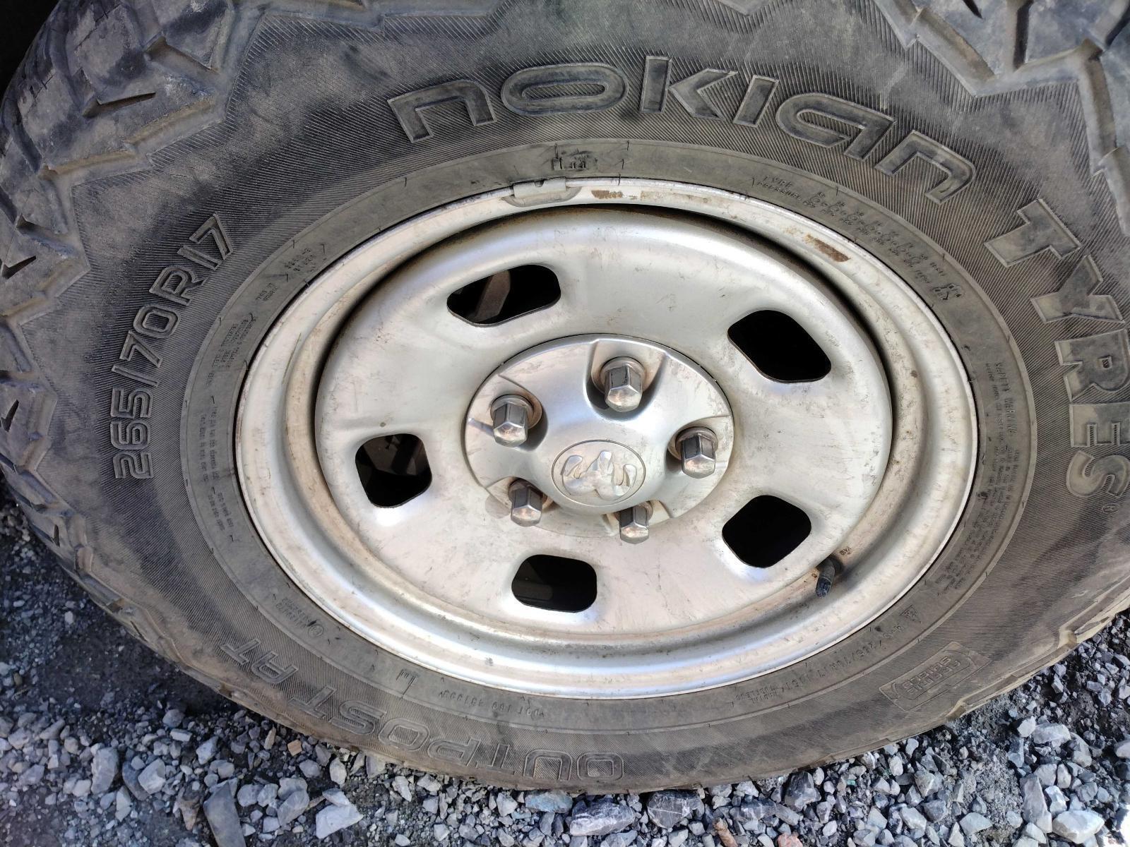 Used Wheel fits: 2019 Ram Dodge 1500 pickup road wheel 17x7 steel WFP Grade B
