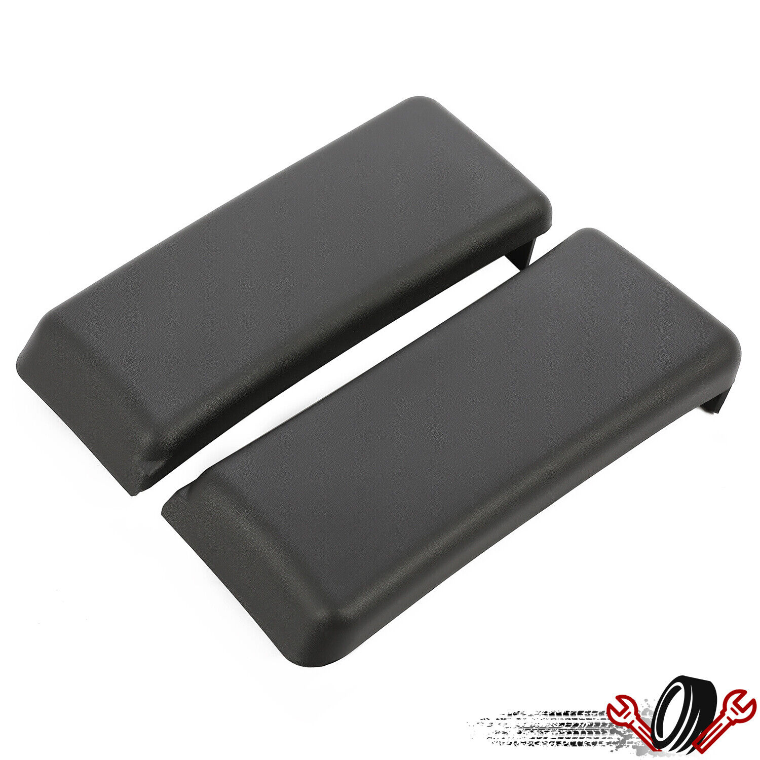 For Ford F150 09-2014 Front Bumper Guards Pads End Caps Cover Trim Polypropylene