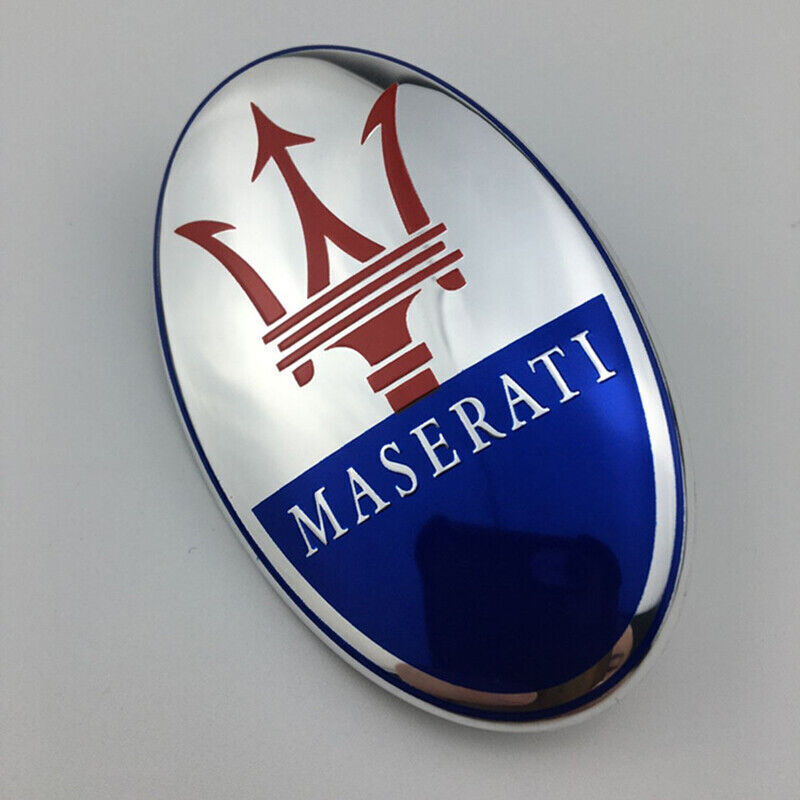 Car Front Hood Emblem Badge For Maserati Quattroporte Levante Ghibli GranTurismo