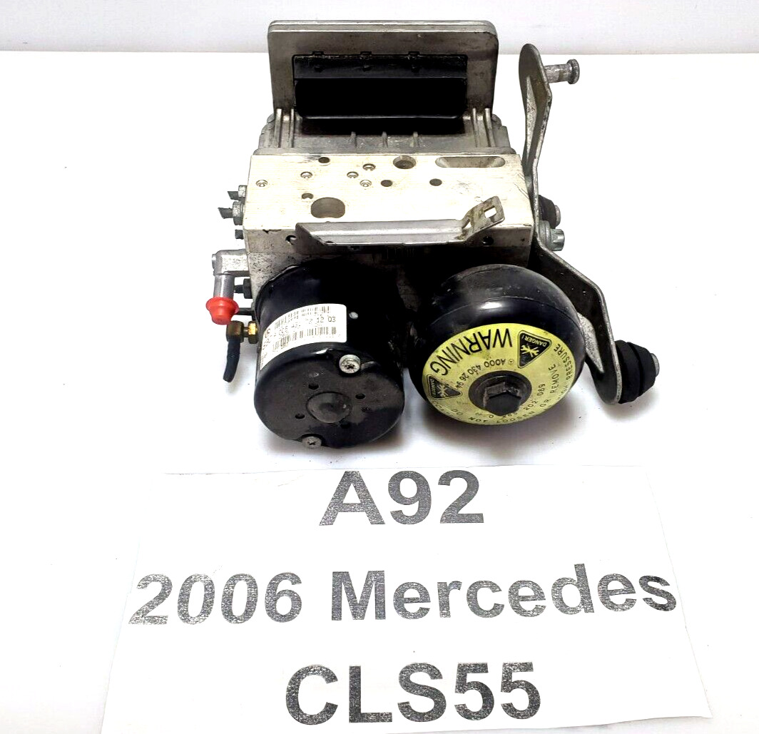 ✅ 05-09 OEM Mercedes W219 CLS55 AMG ABS Brake Pump Hydraulic Anti Lock System