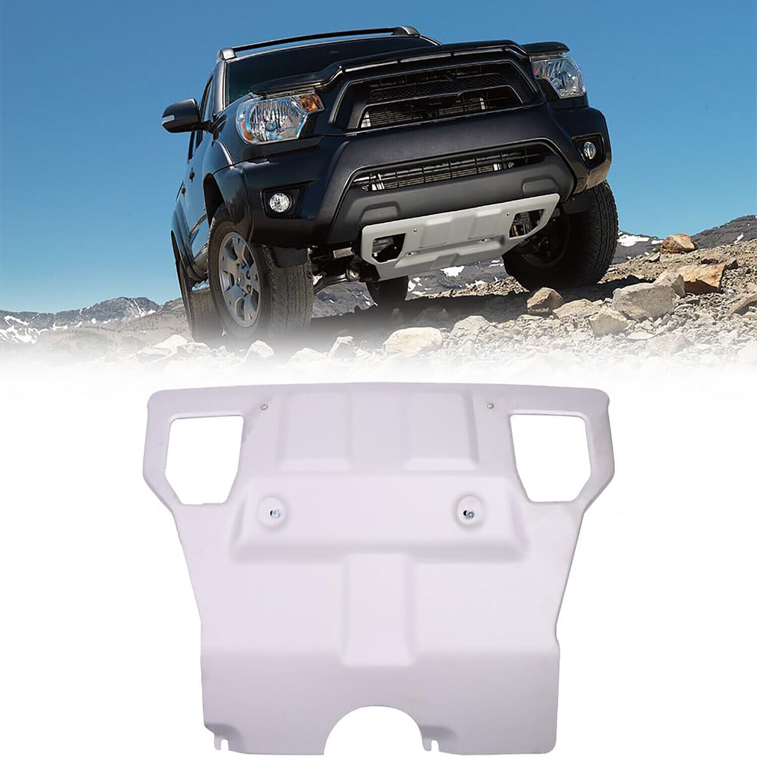 Front Skid Plate Engine Undercover For 2005-2015 Toyota Tacoma Bottom Aluminum