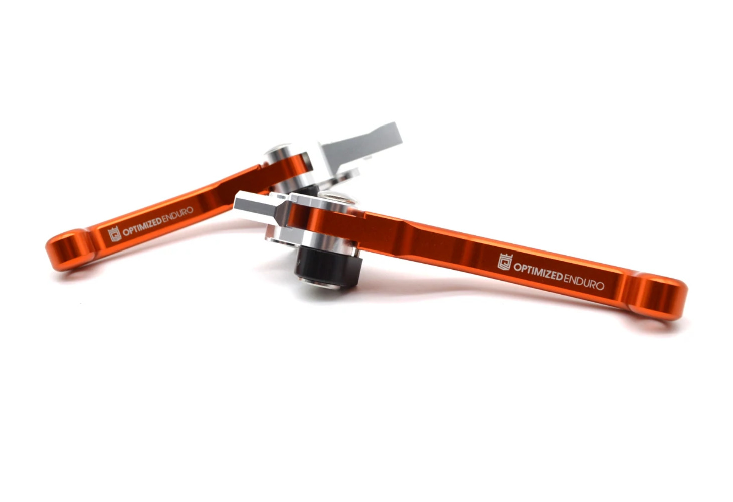 Optimized Enduro Flex Lever Set for KTM 2013-2024 (Orange)
