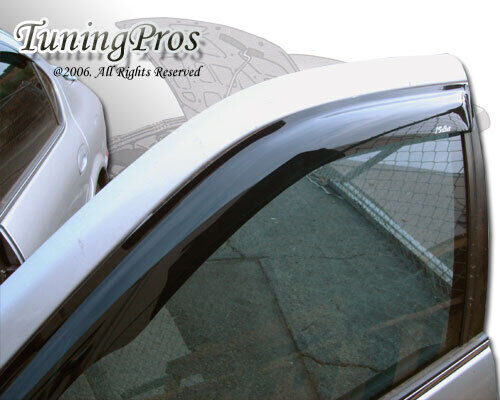 For Cadillac Escalade ESV EXT 2007-2014 Smoke Window Rain Guards Visor 4pcs Set