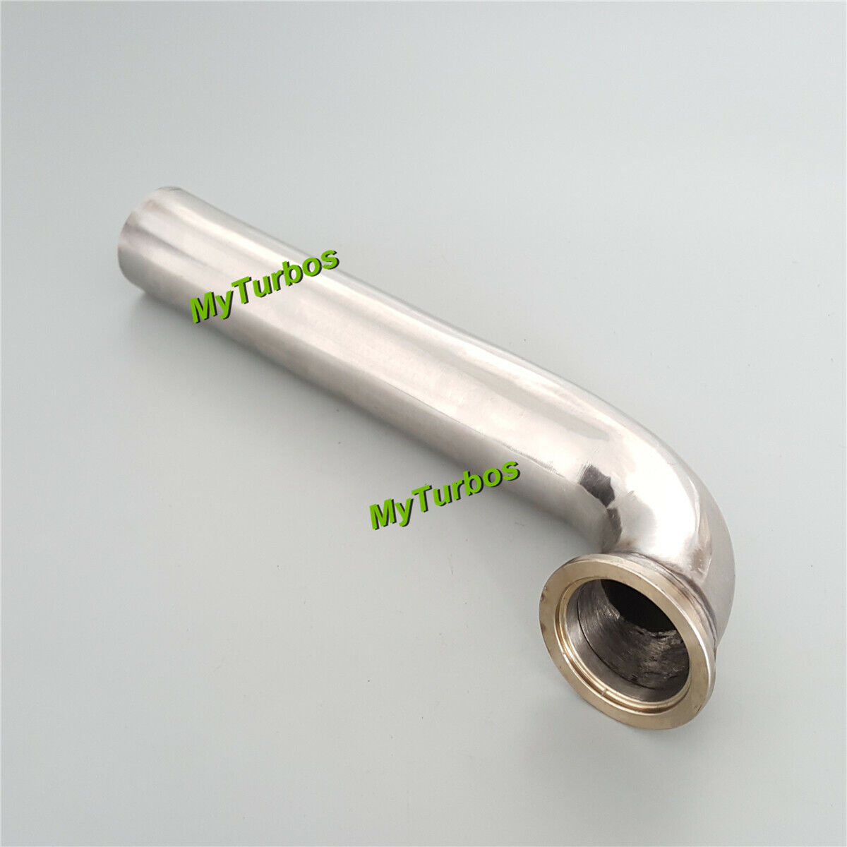 90 Degree Turbo Outlet Dump Pipe for Tial MVR44 44mm V-Band External Wastegate
