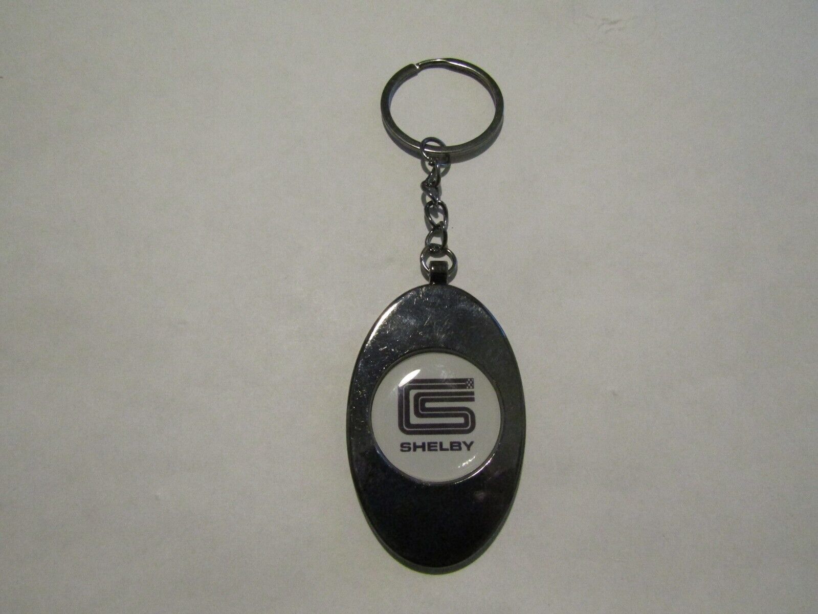 1968 2007 - 2014 FORD MUSTANG SHELBY GT/CS CALIFORNIA SPECIAL KEYCHAIN BL CHROME