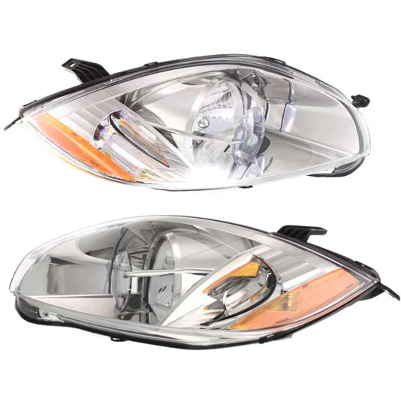 Headlight Set For 2006-2007 Mitsubishi Eclipse Left & Right Side w/ bulb