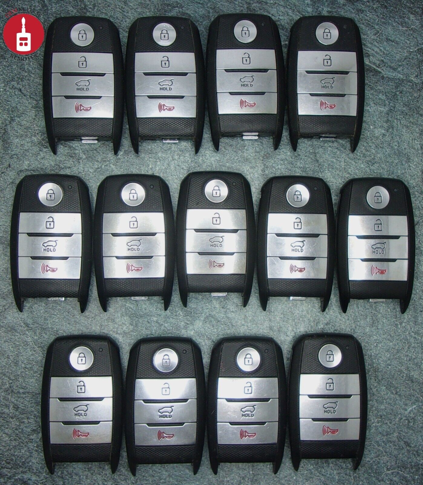 OEM Lot of 13 Kia Sportage Remote Keyless Entry Smart Keys Bulk TQ8-FOB-4F08