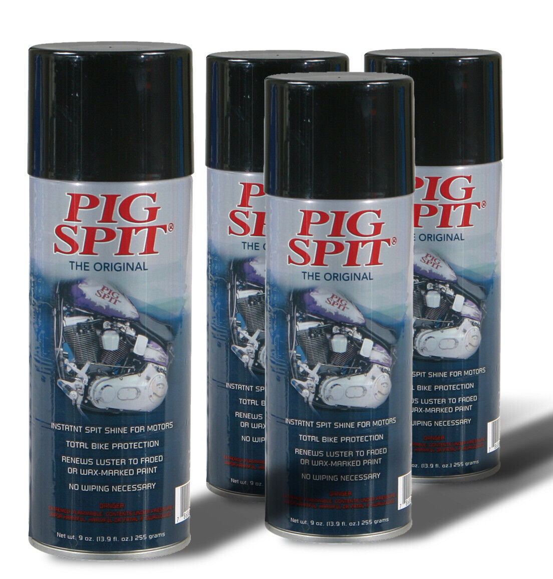 Pig Spit Original Cleaner - 4 Pack of 9 Oz Aerosol Pig Spit PSO