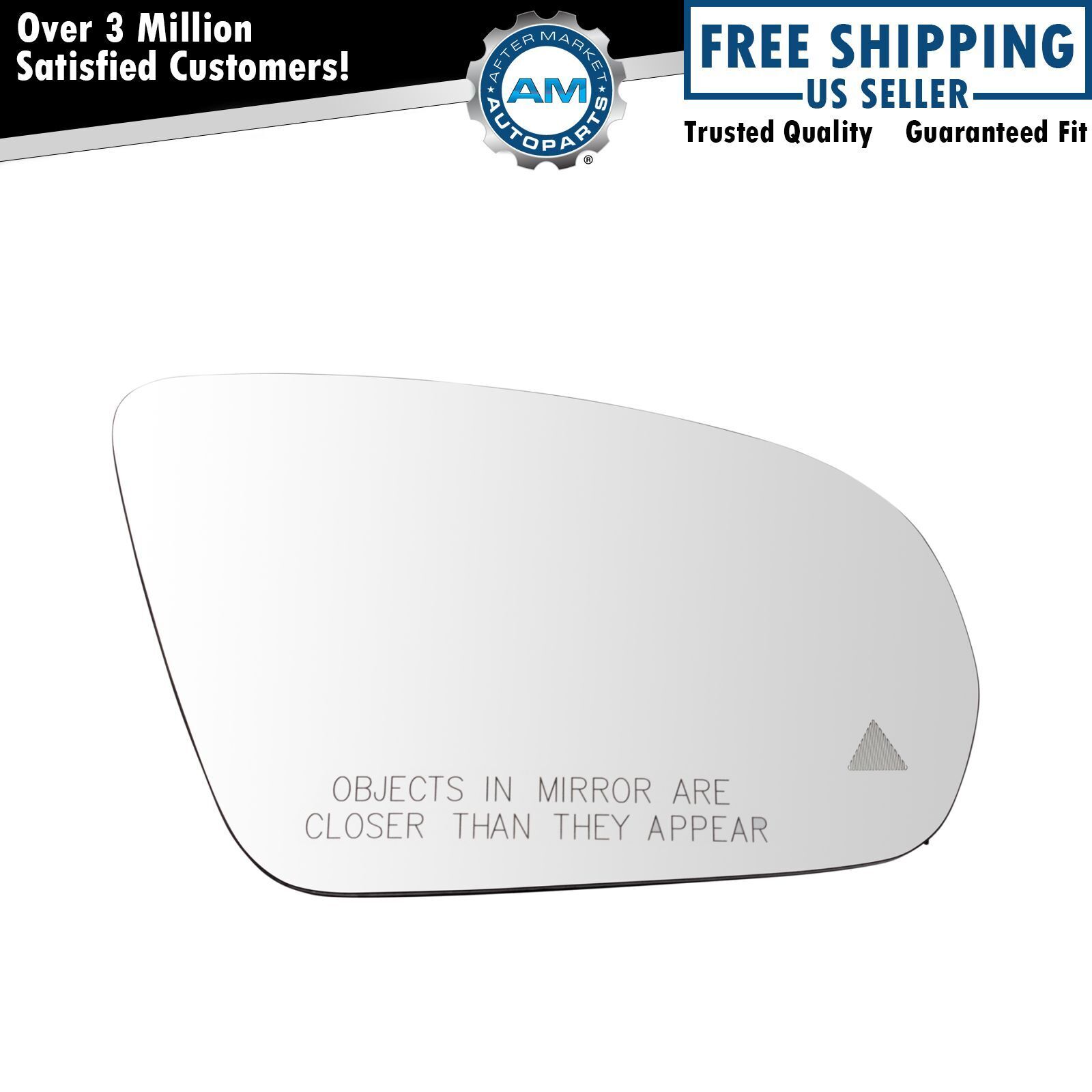 Right Mirror Glass Fits 2014-2021 Mercedes-Benz