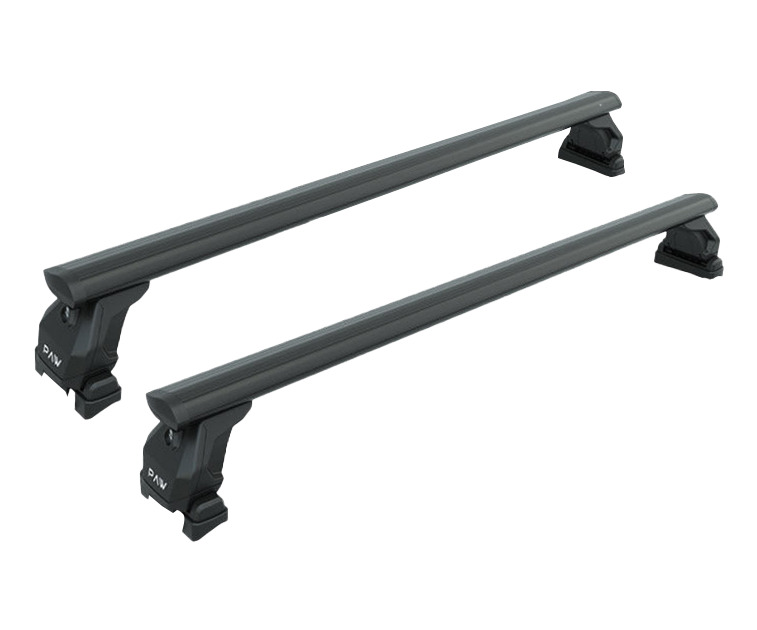 For RIVIAN R1S 2022-UP Roof Rack Cross Bars Metal Bracket Fix Point Alu Black