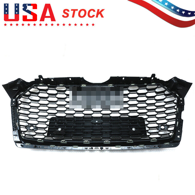 FOR AUDI A5 S5 B9 2017-2019 FRONT BUMPER GRILLE HONEYCOMB HOOD GRILL RS5 STYLE