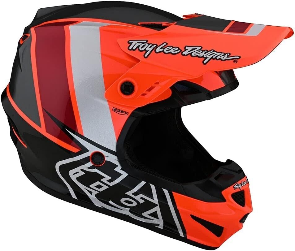 Troy Lee Designs 103254014 GP Nova Helmet Glo Orange Large