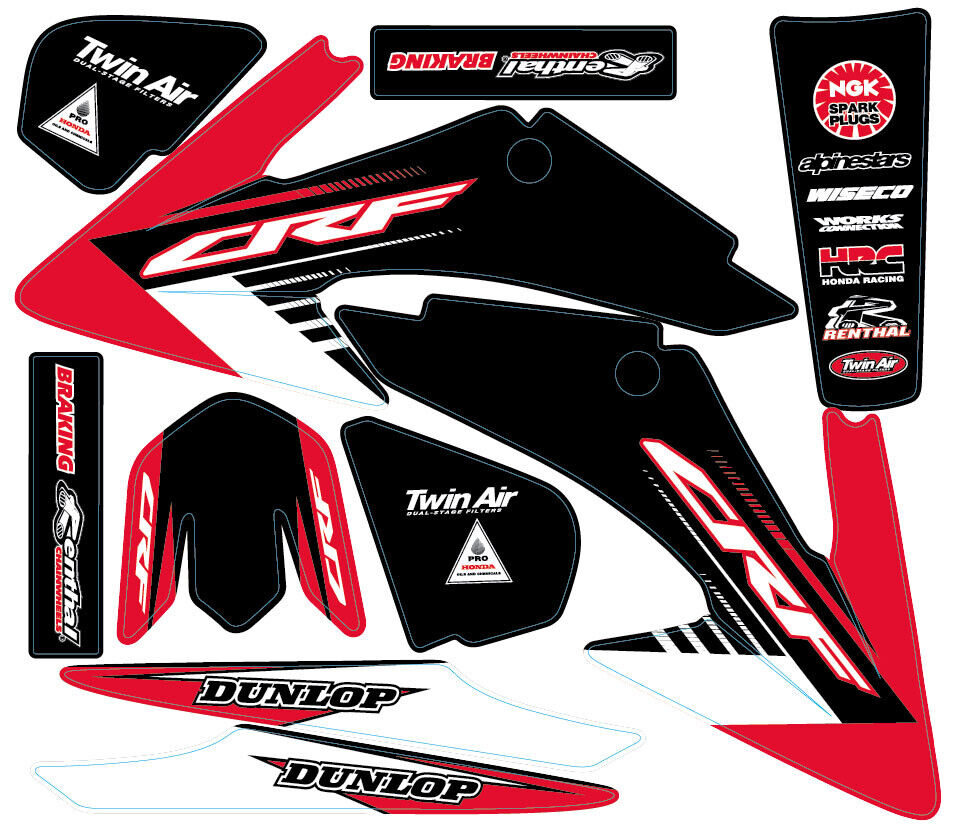 Honda Graphic Kit CRF150F CRF230F 2008 2009 2010 2011 2012 2013 2014