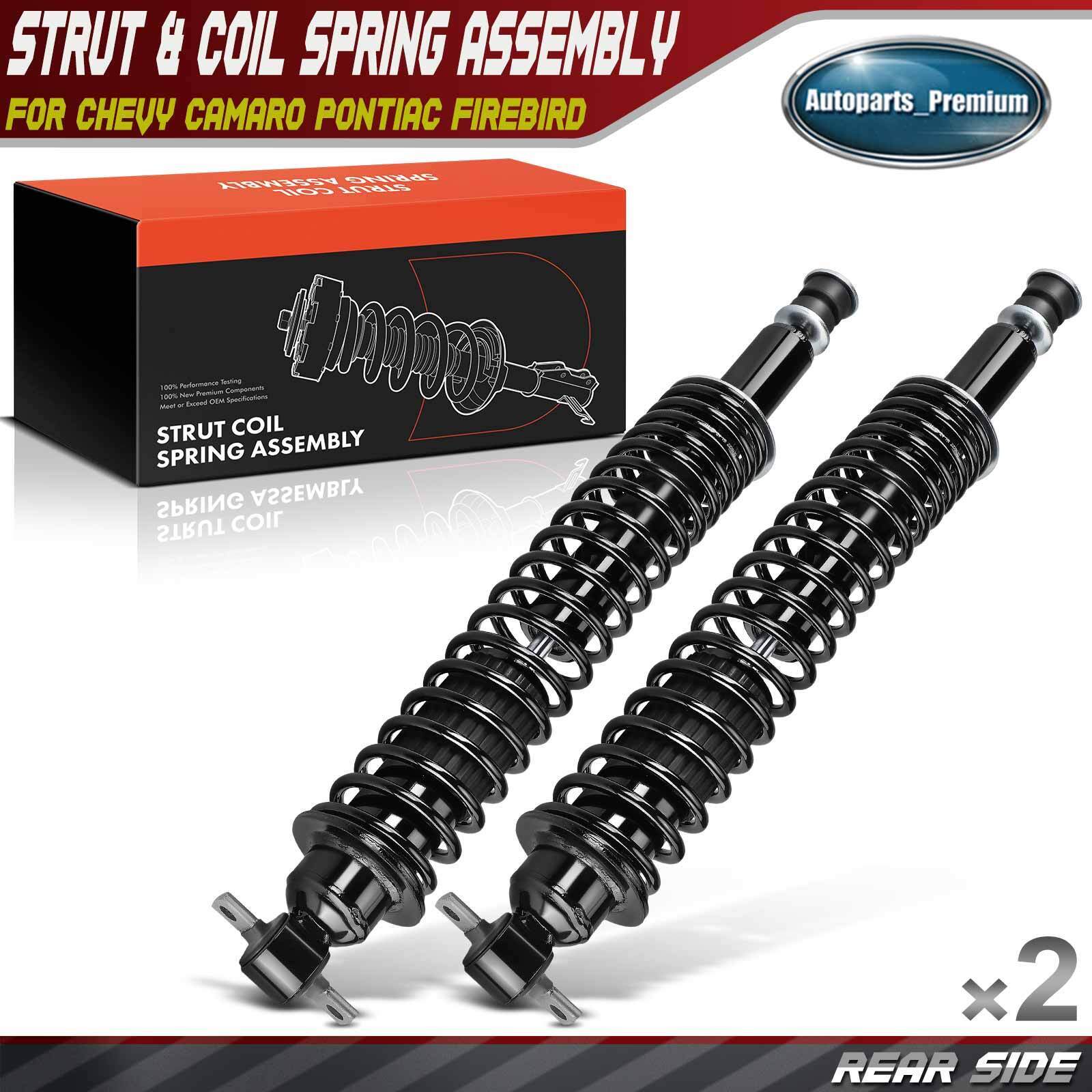 2x Rear Complete Strut & Coil Spring Assembly for Chevy Camaro Pontiac Firebird