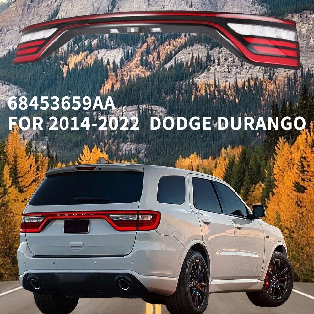 Taillight Lamps W/ Camera Hole For 2014-2022 Dodge Durango Liftgate 68453659AA