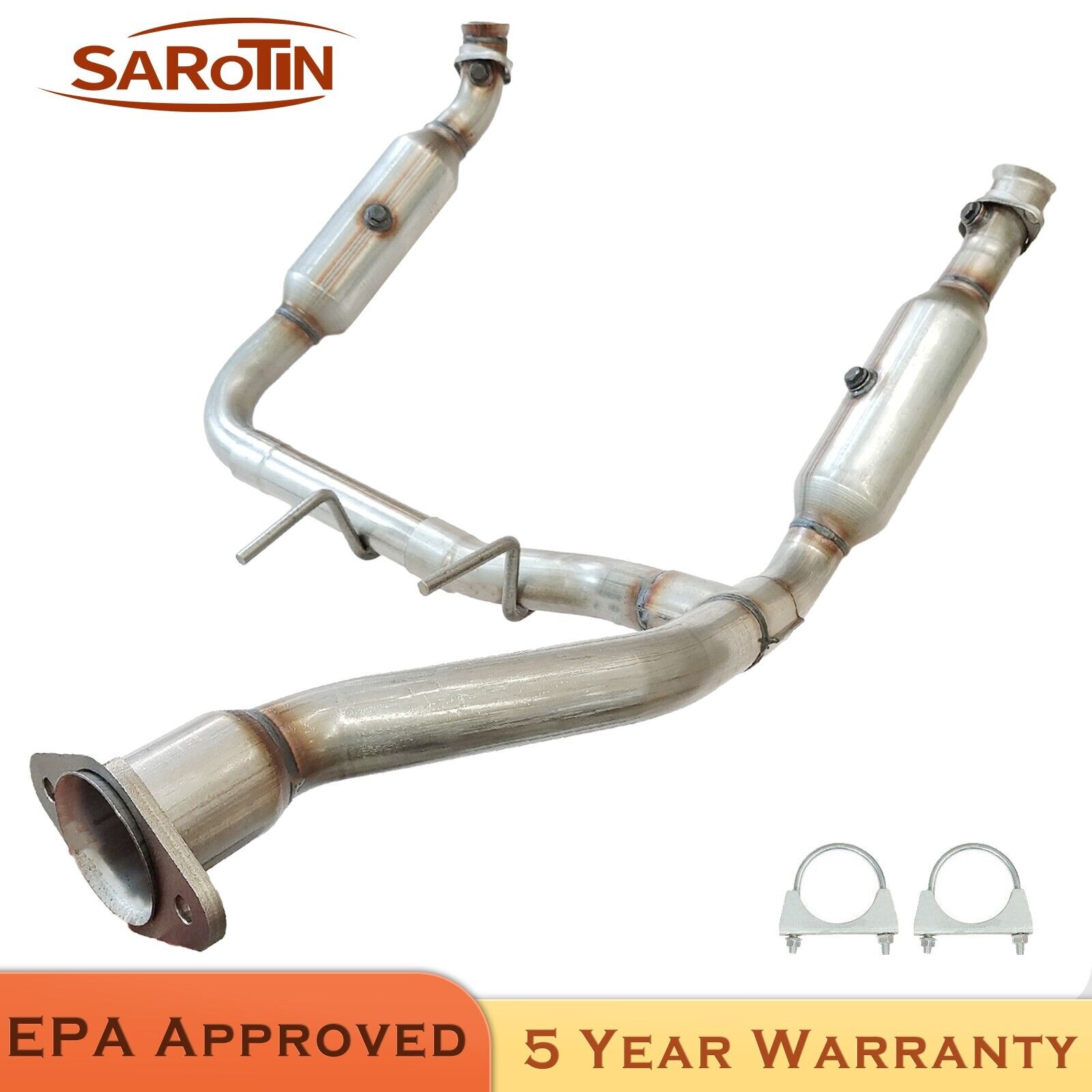 1 set EPA Catalytic Converter for 2009 - 2014 Ford F150 5.0L 5.4L Highflow