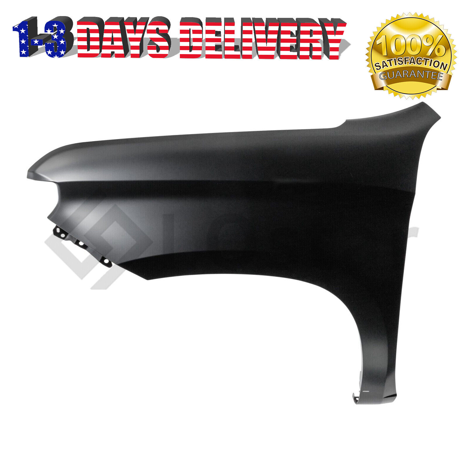 Front LH Left Driver Side Fender For 2019-2023 Chevy Silverado 1500
