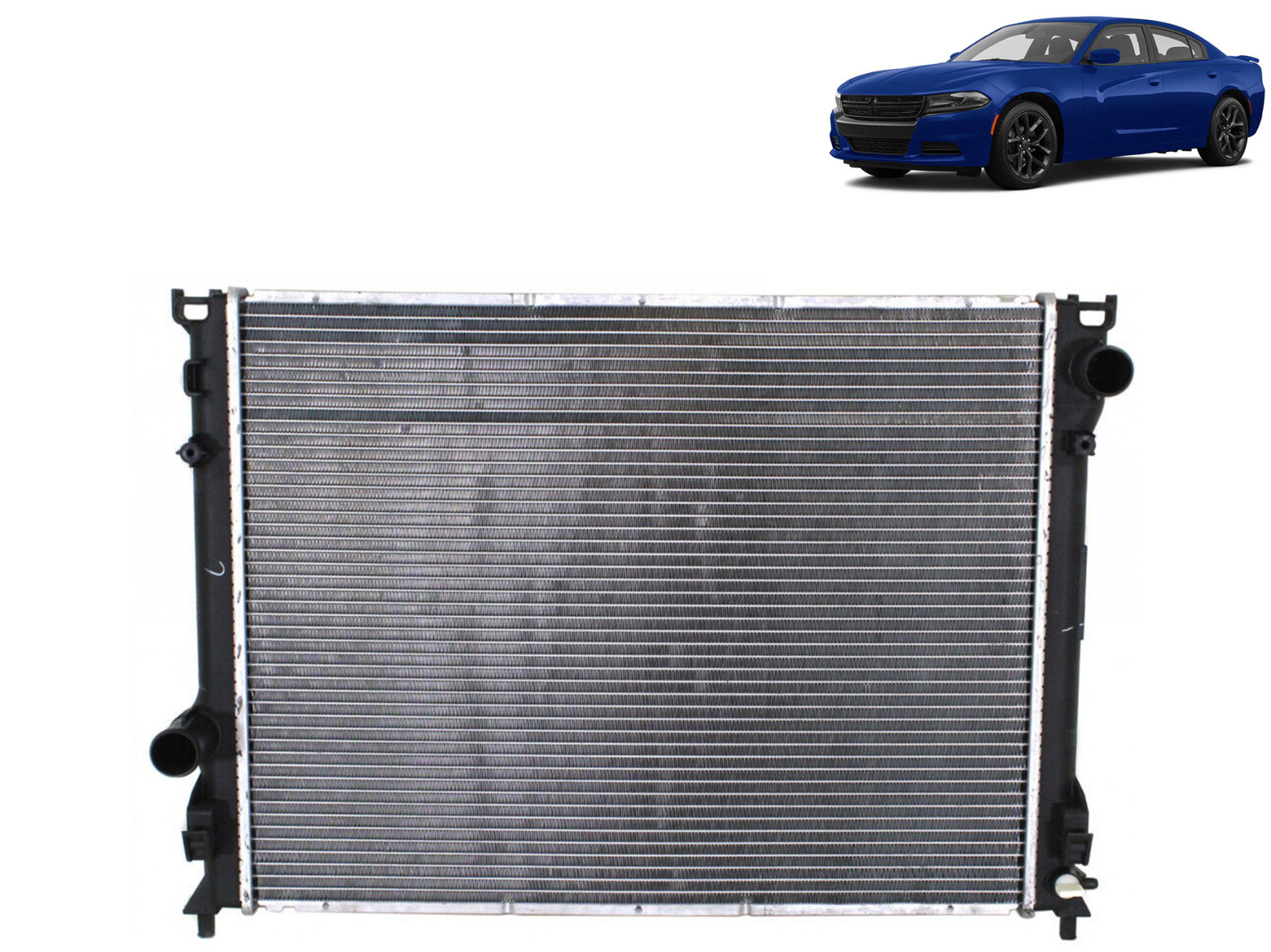 For Dodge 2009-2022 Charger 2.7L, 3.5L, 3.6L Radiator CH3010355 | 68050126AB