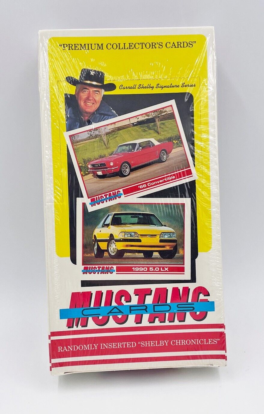 Carroll Shelby Signature Series Mustang Trading Cards Sealed Box Series 1 Autos